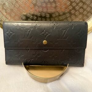 Louis Vuitton Black Wallet